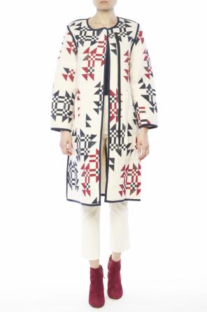 Patterned quilted coat, zdjęcie 2 Patterned quilted coat od Isabel Marant